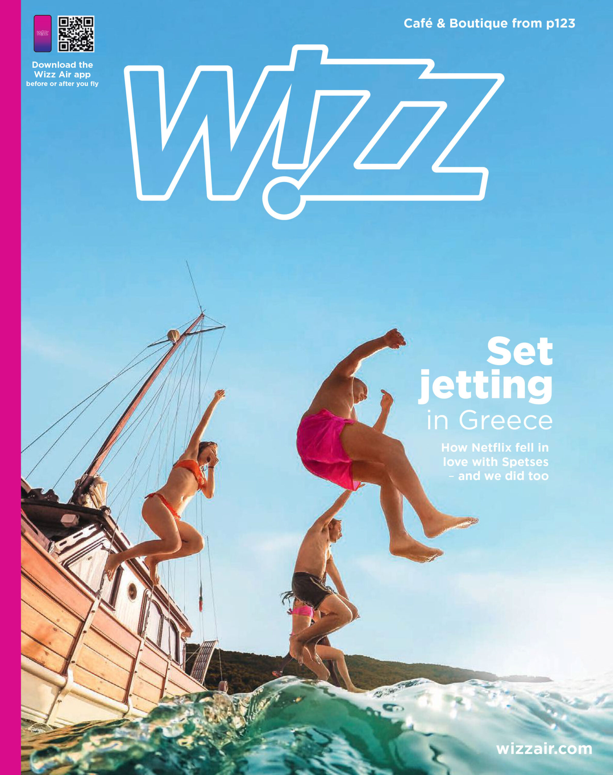 Cover of Wizz Europe Aug-Sep 2023